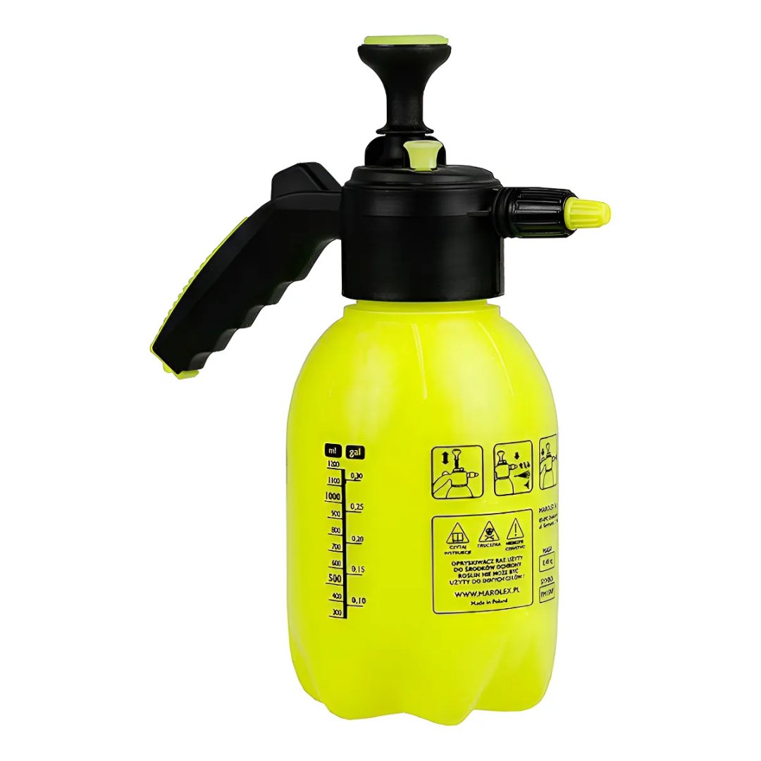 Pulverizador Borrifador Alta Pressão Capacidade 2 Litros Laranja