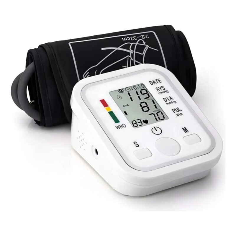 Aparelho Medidor De Pressão Arterial Digital Branco