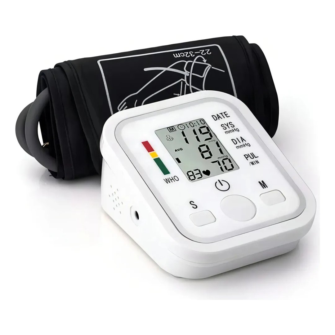 Aparelho Medidor De Pressão Arterial Digital Branco