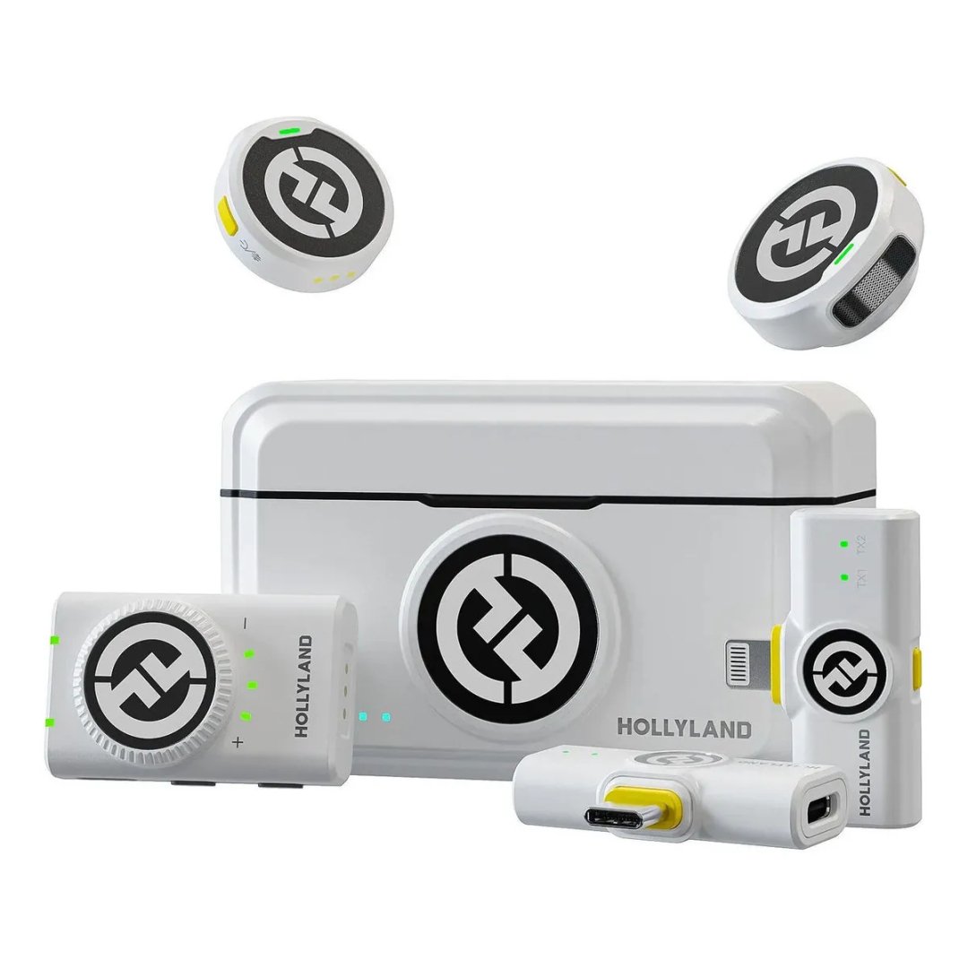 Microfone Hollyland Lark M2 Lark M2 Combo Branco Branco