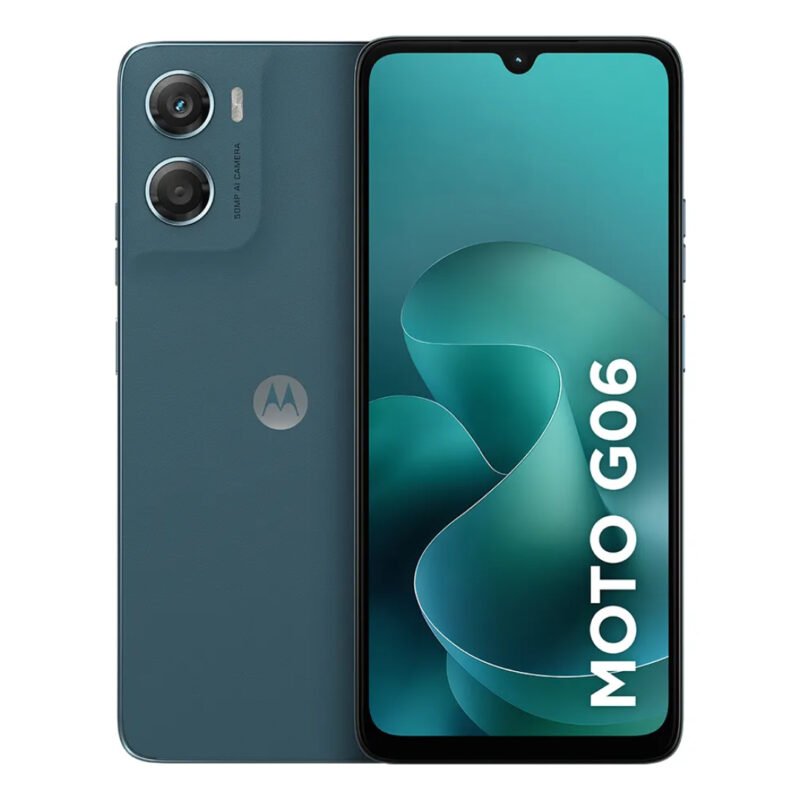 Smartphone Motorola Moto G06 – 128gb 12gb (4gb Ram + 8gb Ram Boost) E Camera 50mp Com Ai Bateria De 5200 Mah Tela 6.9 – Azul Marinho