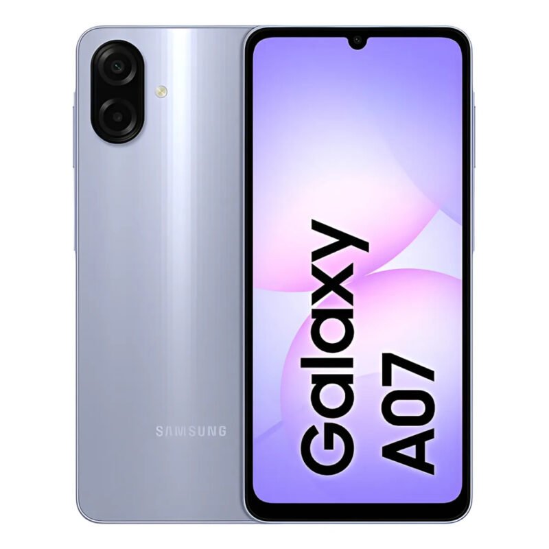 Celular Samsung Galaxy A07 256gb, 8gb, Câmera 50mp, Tela 6.7 , Proteção Ip54, Processador 6nm - Violeta
