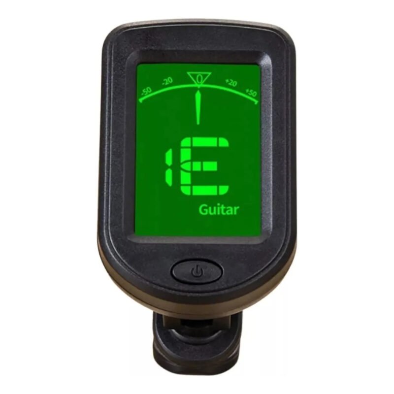 Afinador Digital Cromático Clip Violão Viola Guitarra Cavaco