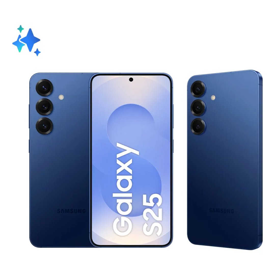 Samsung Galaxy S25 5G, 256GB, 12GB, Câmera Tripla – Azul marinho