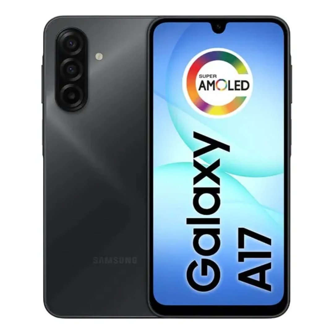 Celular Samsung Galaxy A17 Com Ia, 256gb, 8gb Ram, Câm De 50mp, Tela De 6.7 , Nfc, Ip54 – Preto