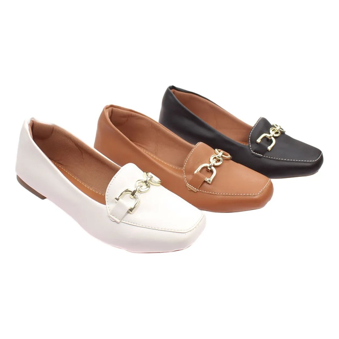 Kit Sapatilha Mocassim Feminina 3 Pares Em Detalhes Abs