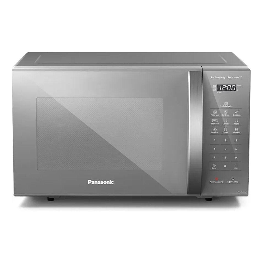 Micro-ondas 27 Litros St55lmrun Prata Panasonic