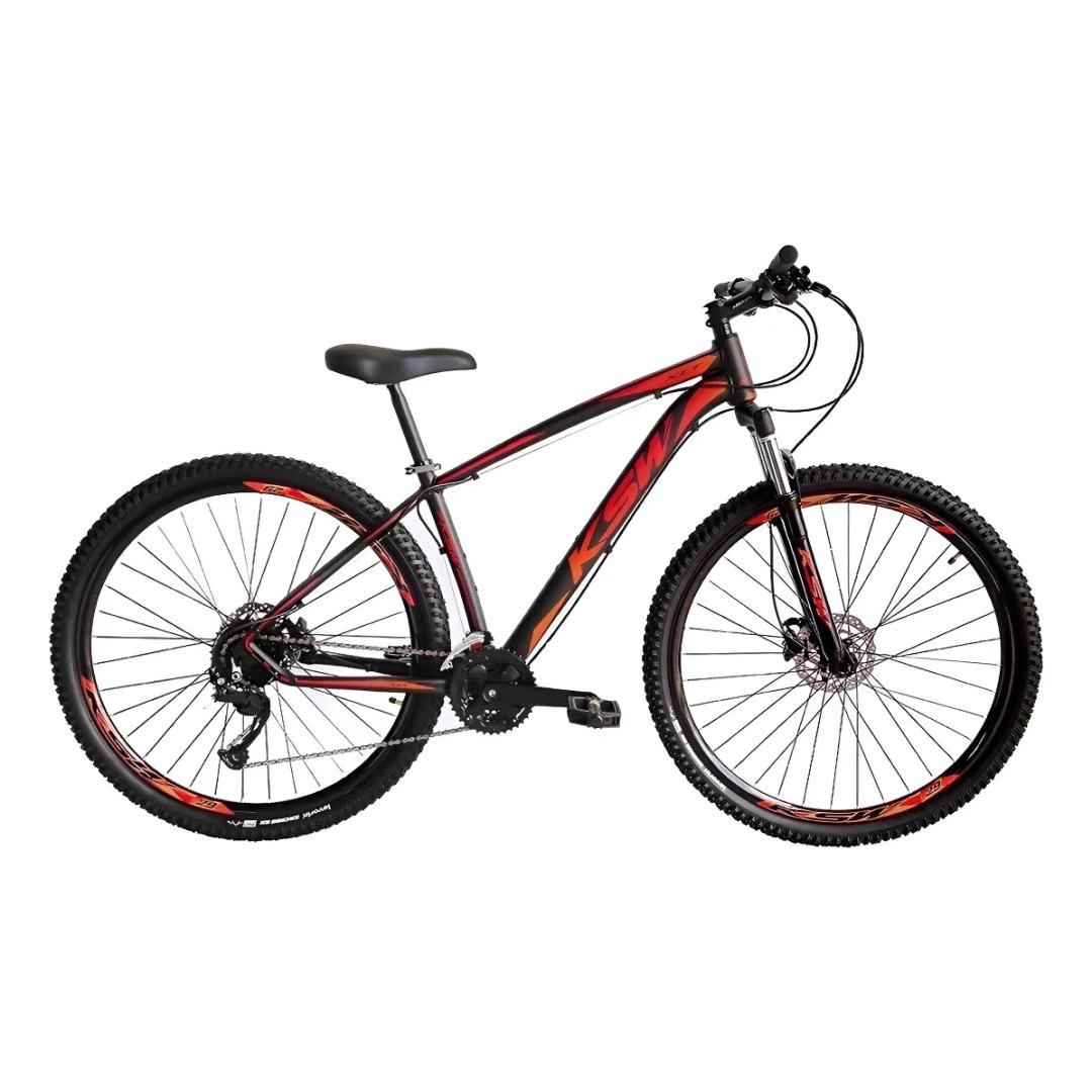 Bicicleta Aro 29 Ksw Mtb 21 Marchas Shimano Freio Hidraulico