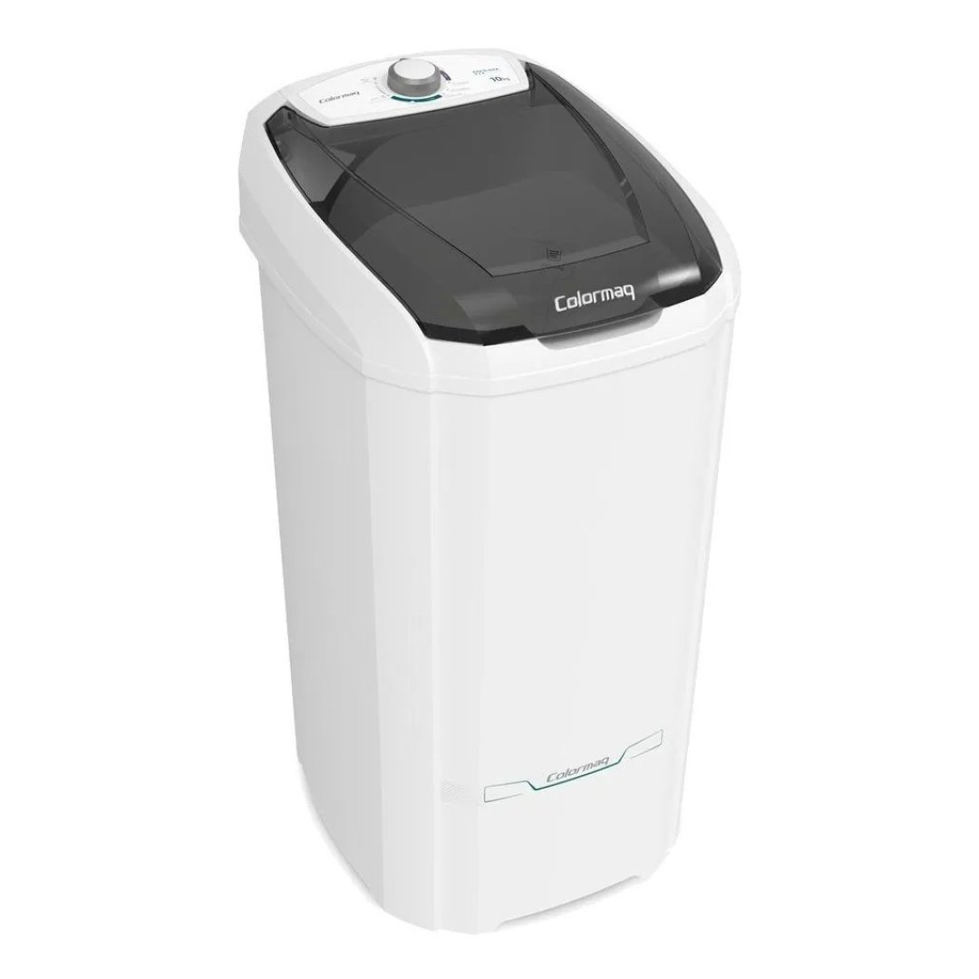Máquina de lavar Roupas semi-automática Tanquinho Colormaq LCS – 10kg branca 127 V