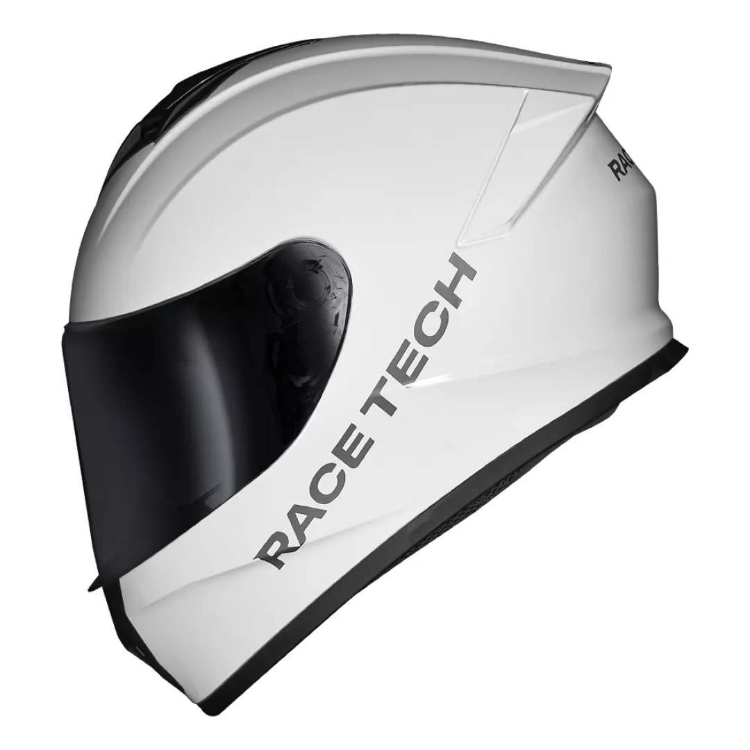 Capacete Race Tech Hit Monocolor Branco Tamanho Do Capacete 58