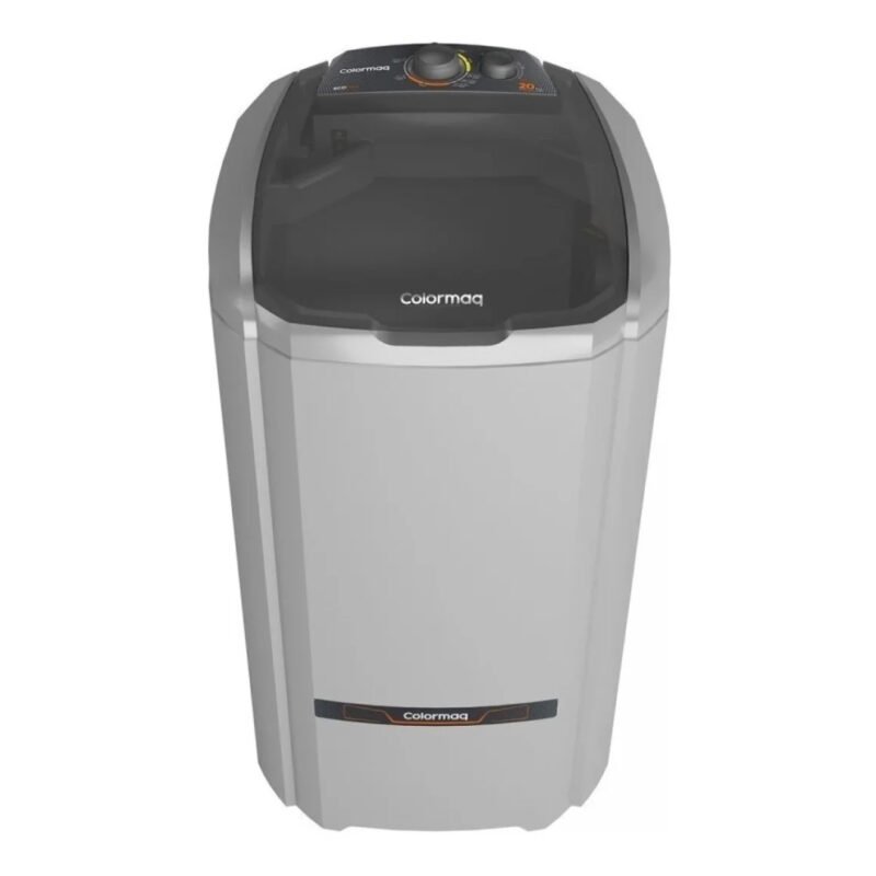 Máquina de lavar semi-automática Tanquinho Colormaq LCS 20kg – prata