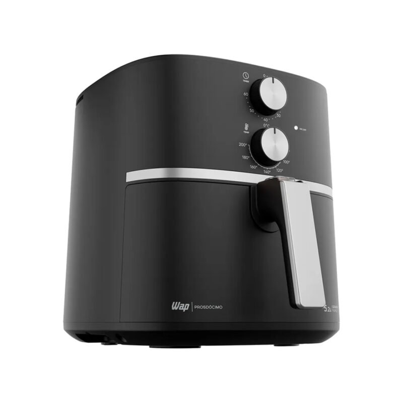 Fritadeira Elétrica Air Fryer Wap Wafg2s 5 Litros Com Revestimento Antiaderente 1500w 127v 5 Litros