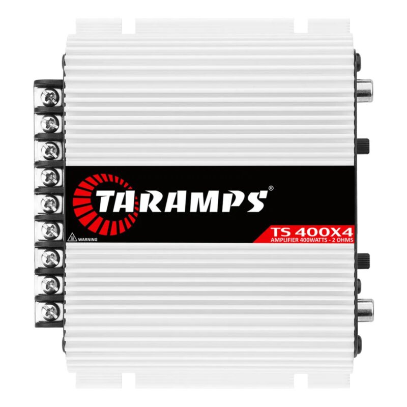 Modulo Taramps Ts400x4 Potencia de 400watts 2 Ohms Amplificador 400rms T400 4 Canais Som Automotivo 2 Ohms Rca Ts 400×4 Crossover