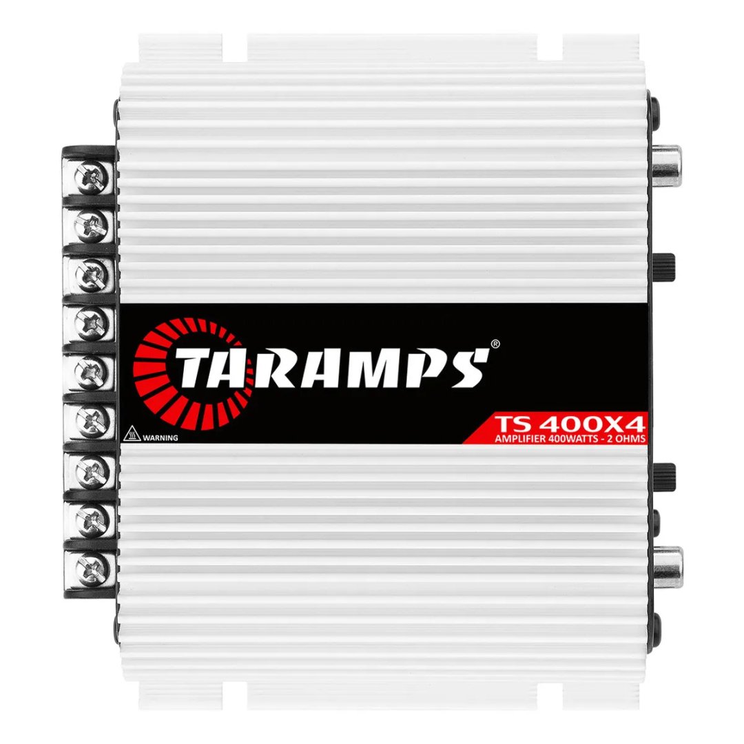 Modulo Taramps Ts400x4 Potencia de 400watts 2 Ohms Amplificador 400rms T400 4 Canais Som Automotivo 2 Ohms Rca Ts 400×4 Crossover