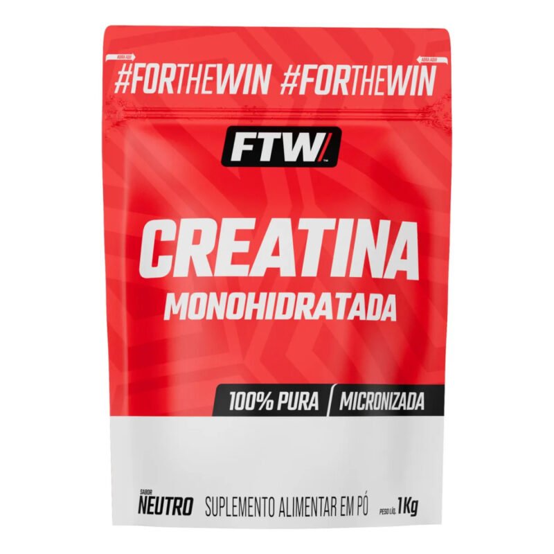 Creatina Monohidratada 100% Pura Refil 1kg – FTW