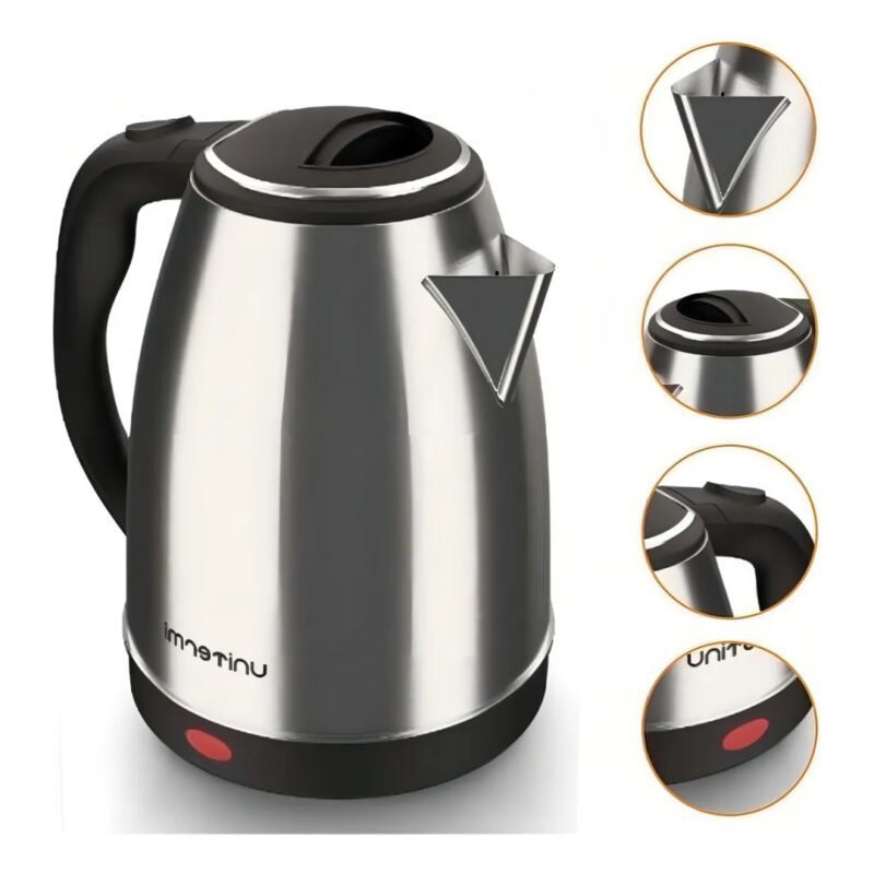 Chaleira Eletrica Atacama 1,8l Prateado 127 v Unitermi 1200 W