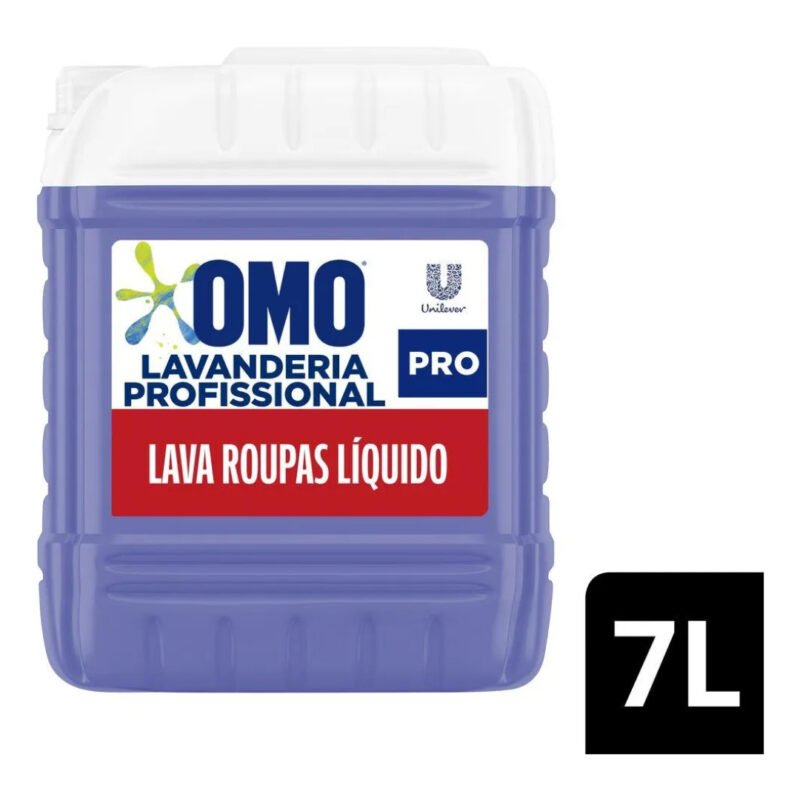 Lava Roupas Sabão Líquido OMO Lavagem Perfeita 7 L