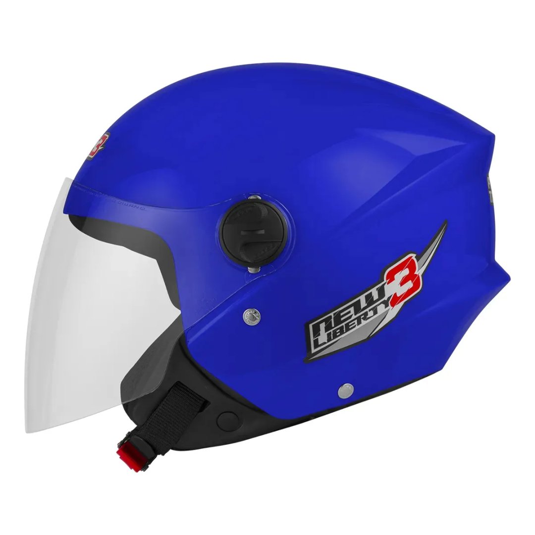 Capacete Moto Aberto Pro Tork New Liberty Three Rosa Tamanho 60 Desenho Solid Viseira Cristal