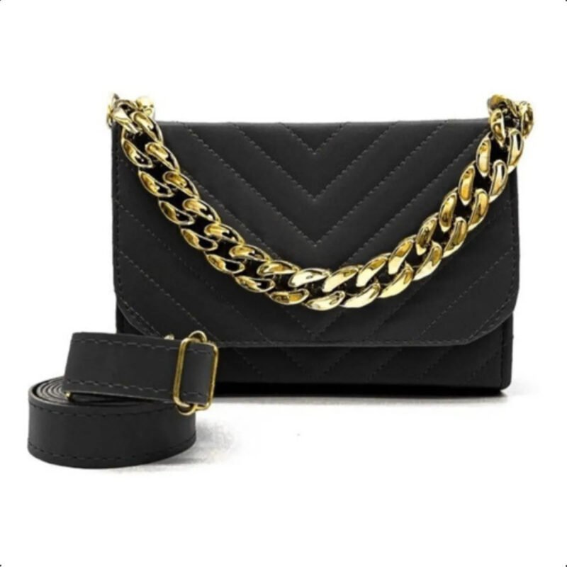 Bolsa Feminina Bordada De Mão Alça Transversal Removível