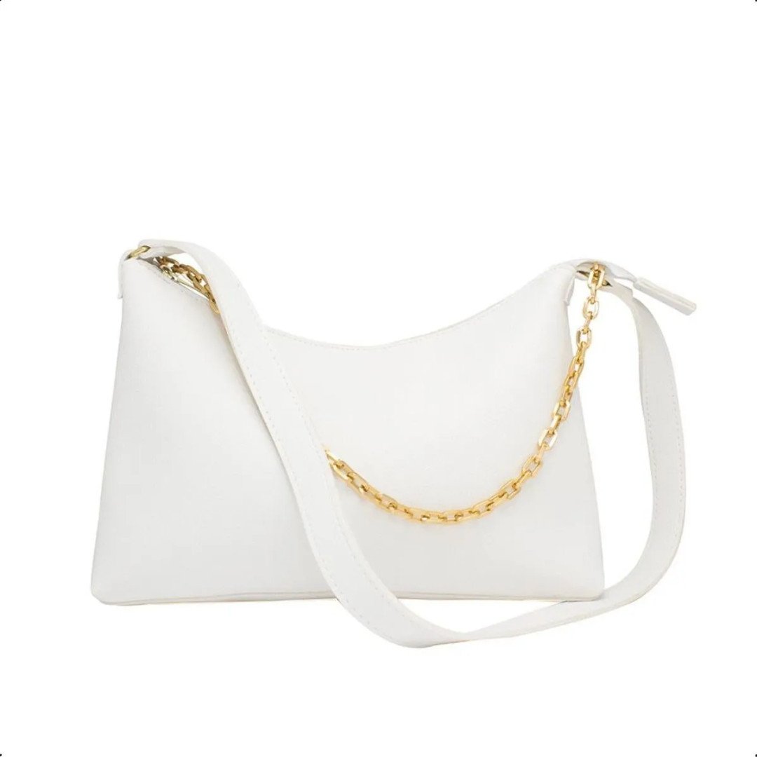 Bolsa Feminina Pequena Baguete Corrente Oferta Immateriale