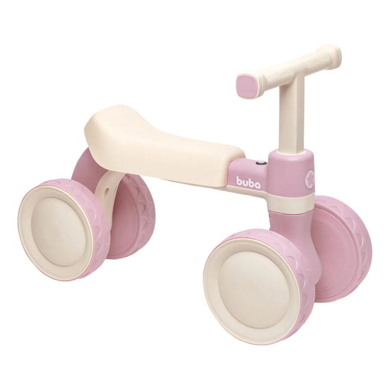 Bicicleta De Equilibrio Rosa Com Som Sem Pedal 18824 – Buba