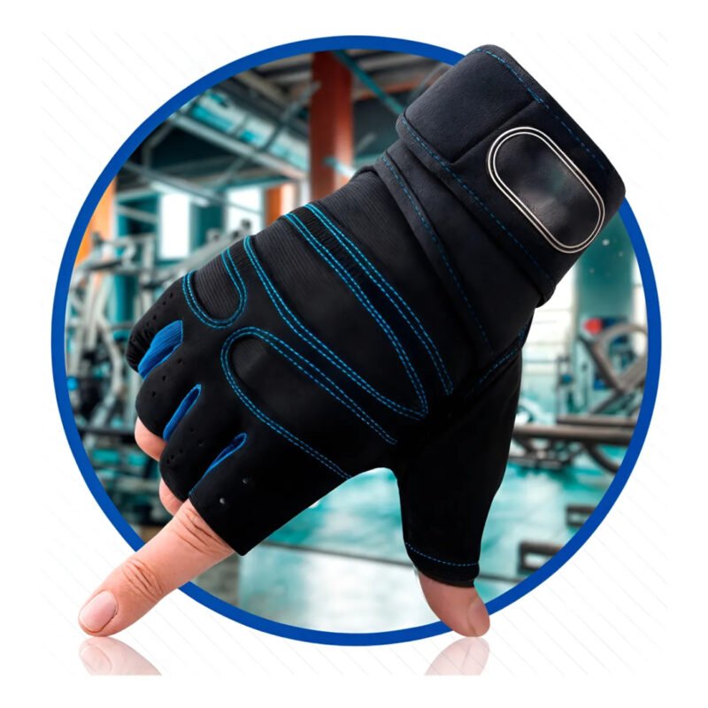 Luva Academia Musculação Esporte Neoprene Treino Exercícios
