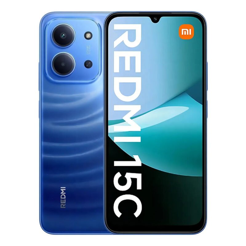 Câmera Xiaomi Redmi 15c 6.9 4G 256gb 8gb Hyperos 50mpx – azul