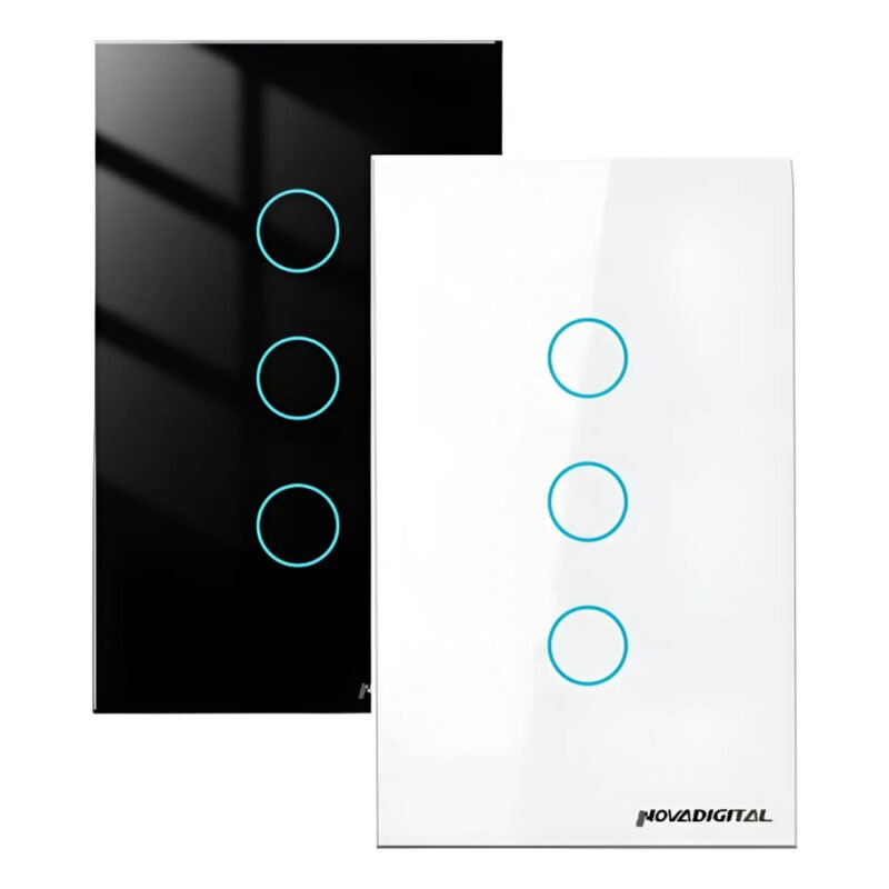 Interruptor Inteligente Wi-fi Nova Digital 3 Botões Original