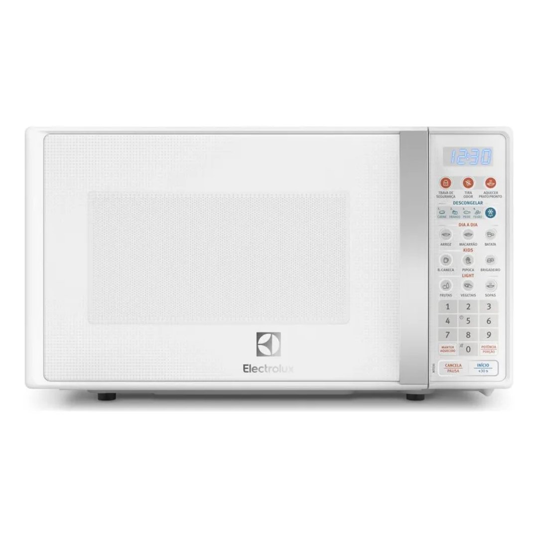 Micro-ondas Electrolux 20L Branco com Função Tira Odor e Descongelar MTO30