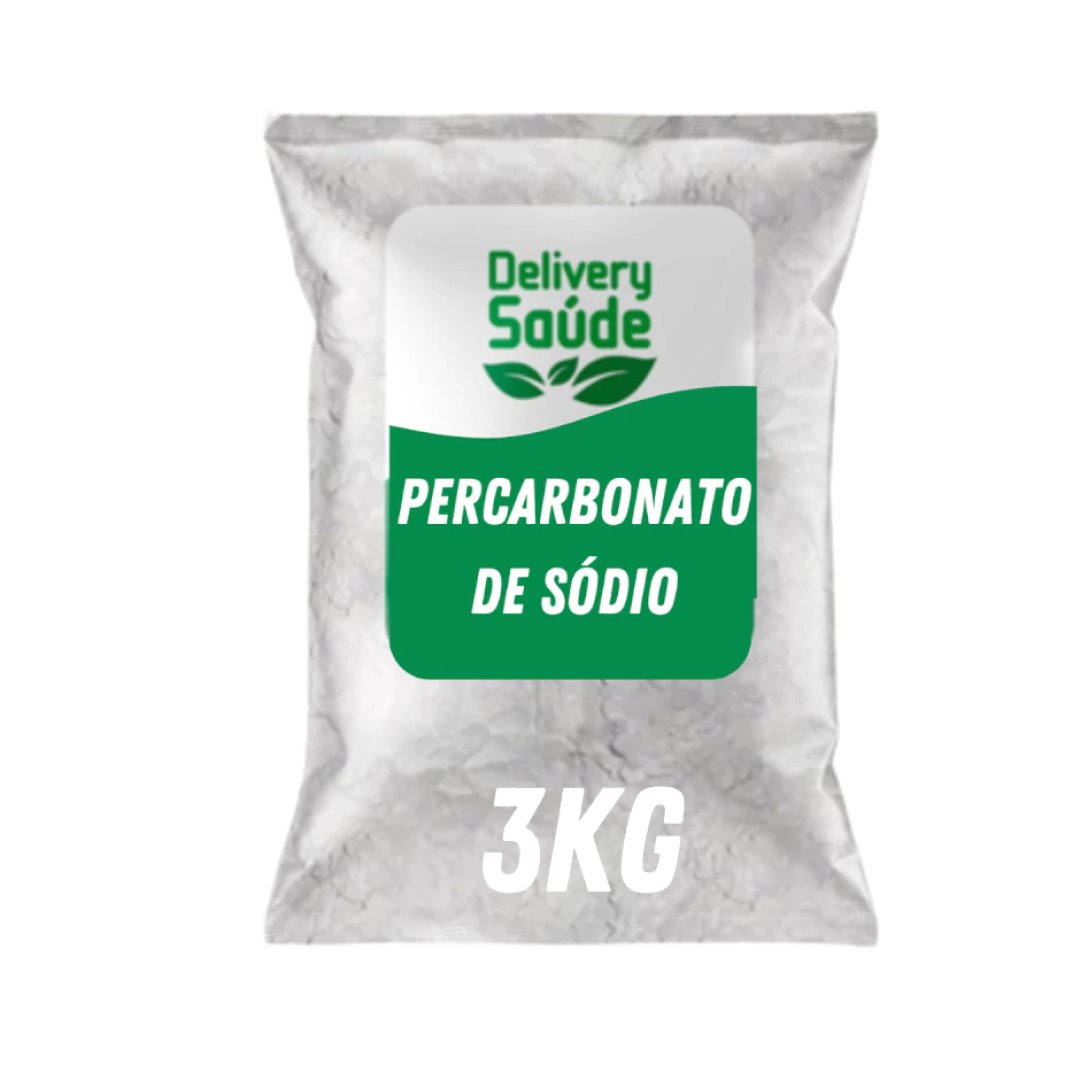Percarbonato de Sódio Original Premium 100% Clareador de Roupas 1Kg/2Kg/3Kg