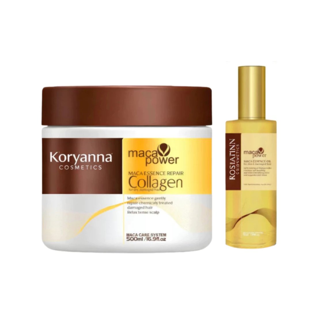 Máscara Maca Power 500g + Óleo Maca Power 50 ml