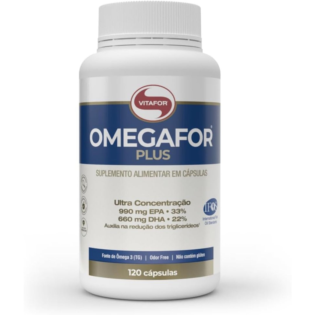 Vitafor – Omegafor Plus- 120 Cápsulas