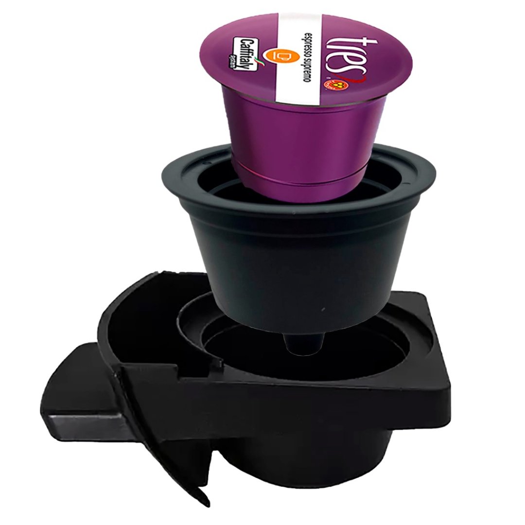Adaptador – Capsulas Três Corações Para Maquina Dolcegusto