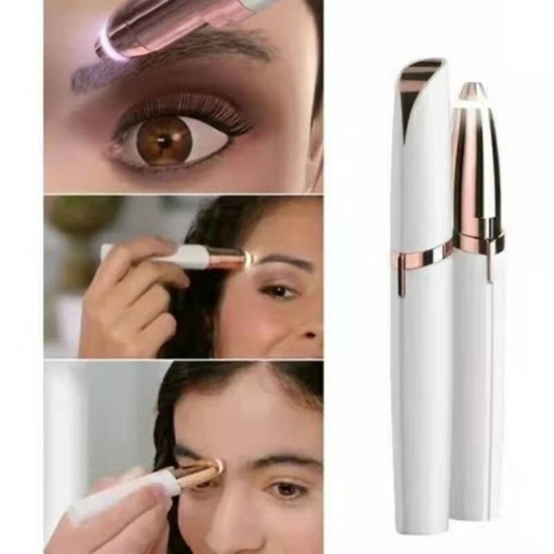Depilador Indolor Caneta Sobrancelha Removedor Instantâneo USB Recarregável
