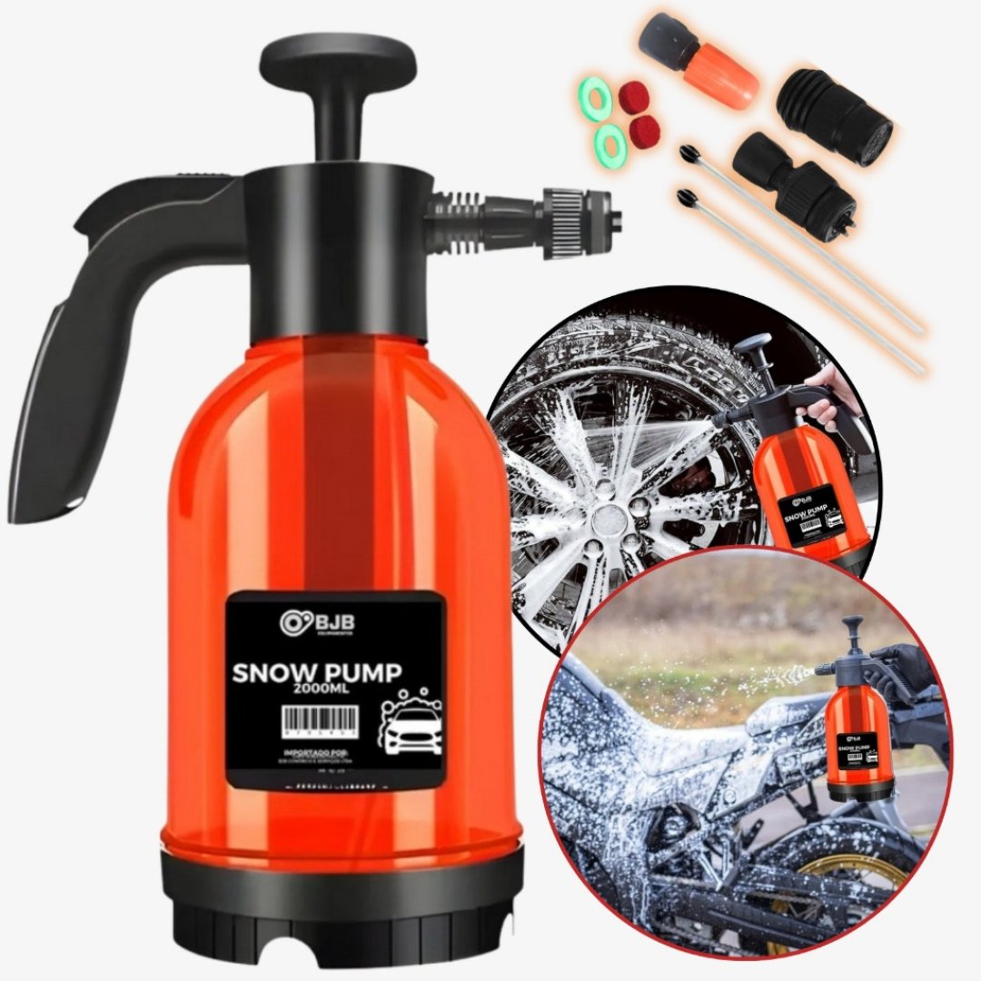 Snow Foam Pulverizador Espuma Manual 3 Em 1 , 2000ml Profissional Premium – BJB equipamentos