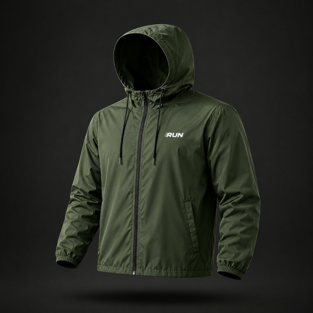Jaqueta Corta Vento Impermeável P ao G4 Plus Size UV+ Gola Alta Semi Forrada Corrida Academia