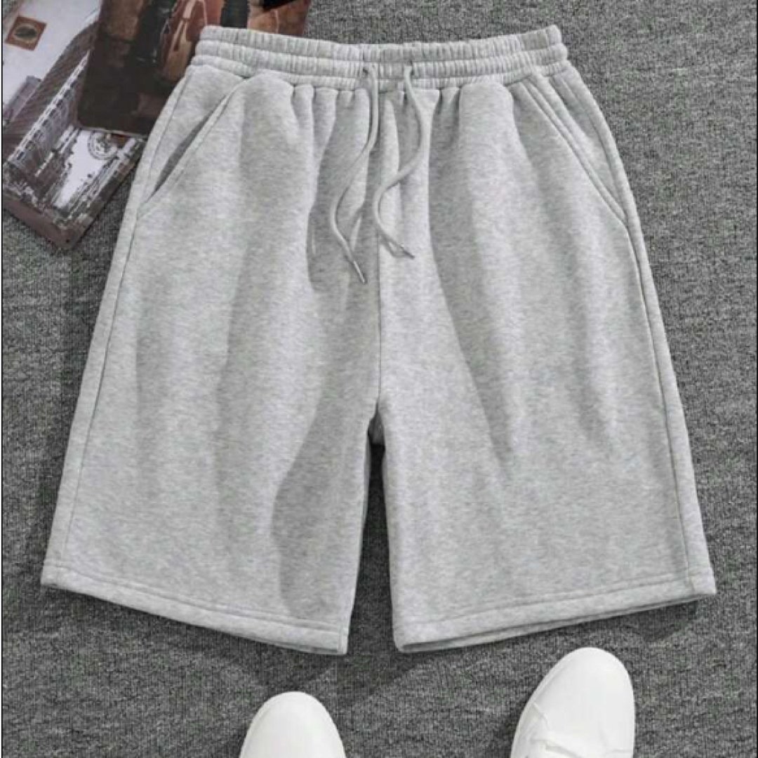 Short Moletom Masculino Academia Bermuda Esporte Fitness Casual Confortavel Treino Calção Versátil