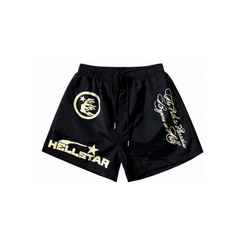 Bermuda Tactel Hellstar The Path of Paradise Streetwear