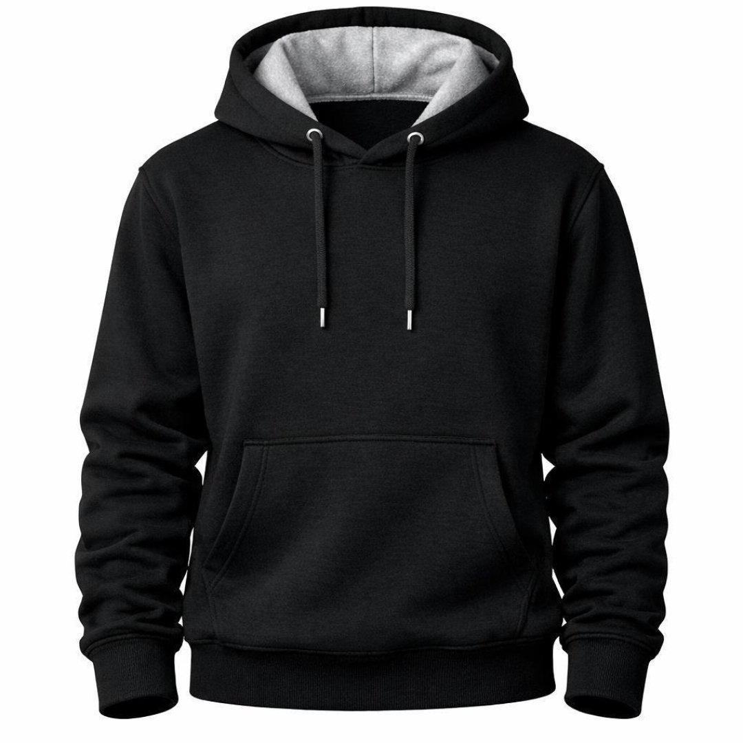 Moletom Canguru Unissex Premium – Forrado, Bolso Canguru e Costura Reforçada Dia a Dia